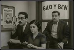 gilo y ben detectives de lo inexorable libro humor absurdo mejor